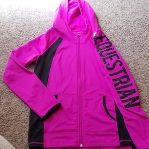 Justice Equestrian Zip up Hoodie
